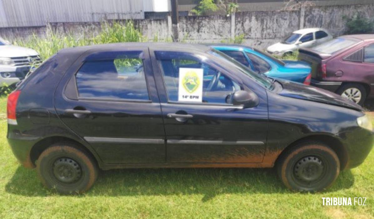 Polícia Militar recupera veículo roubado na região do Jardim Alvorada em Foz do Iguaçu