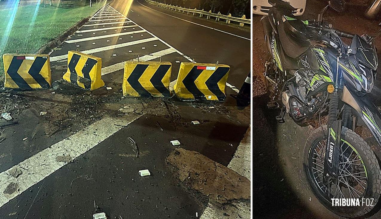 Policial do GEO fica ferido e perde arma após acidente de trânsito em Hernandarias