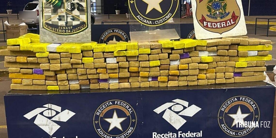 Receita Federal apreende 253,9 Kg de maconha na Ponte da Amizade
