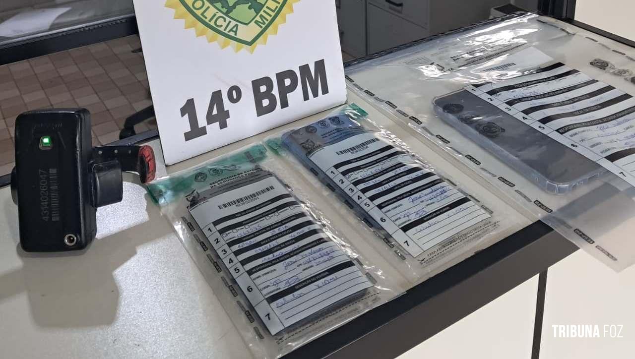 Roubo termina em cárcere privado em Missal e quatro pessoas são presas em ação da Polícia Militar