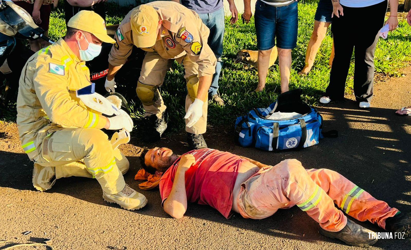 Siate é acionado para atendimento de acidente no Jardim São Paulo 