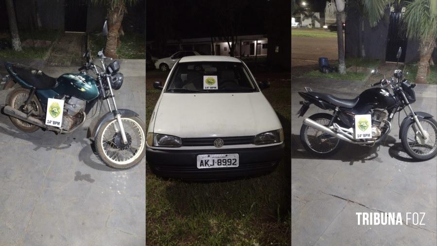 Veículos irregulares são recolhidos pela Polícia Militar em Medianeira