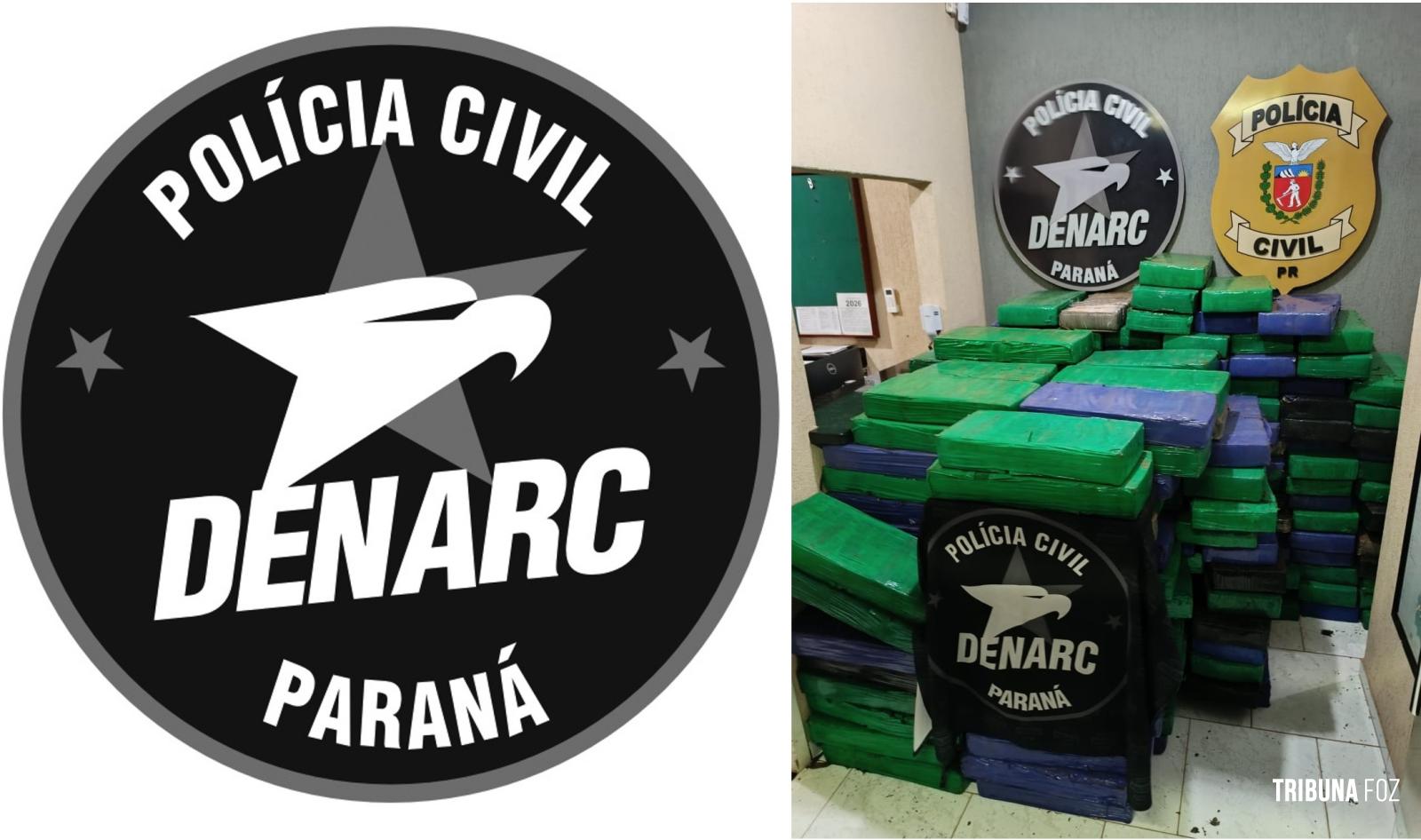 DENARC de Foz do Iguaçu apreende cerca de 2,5 toneladas de drogas em área rural de Itaipulândia