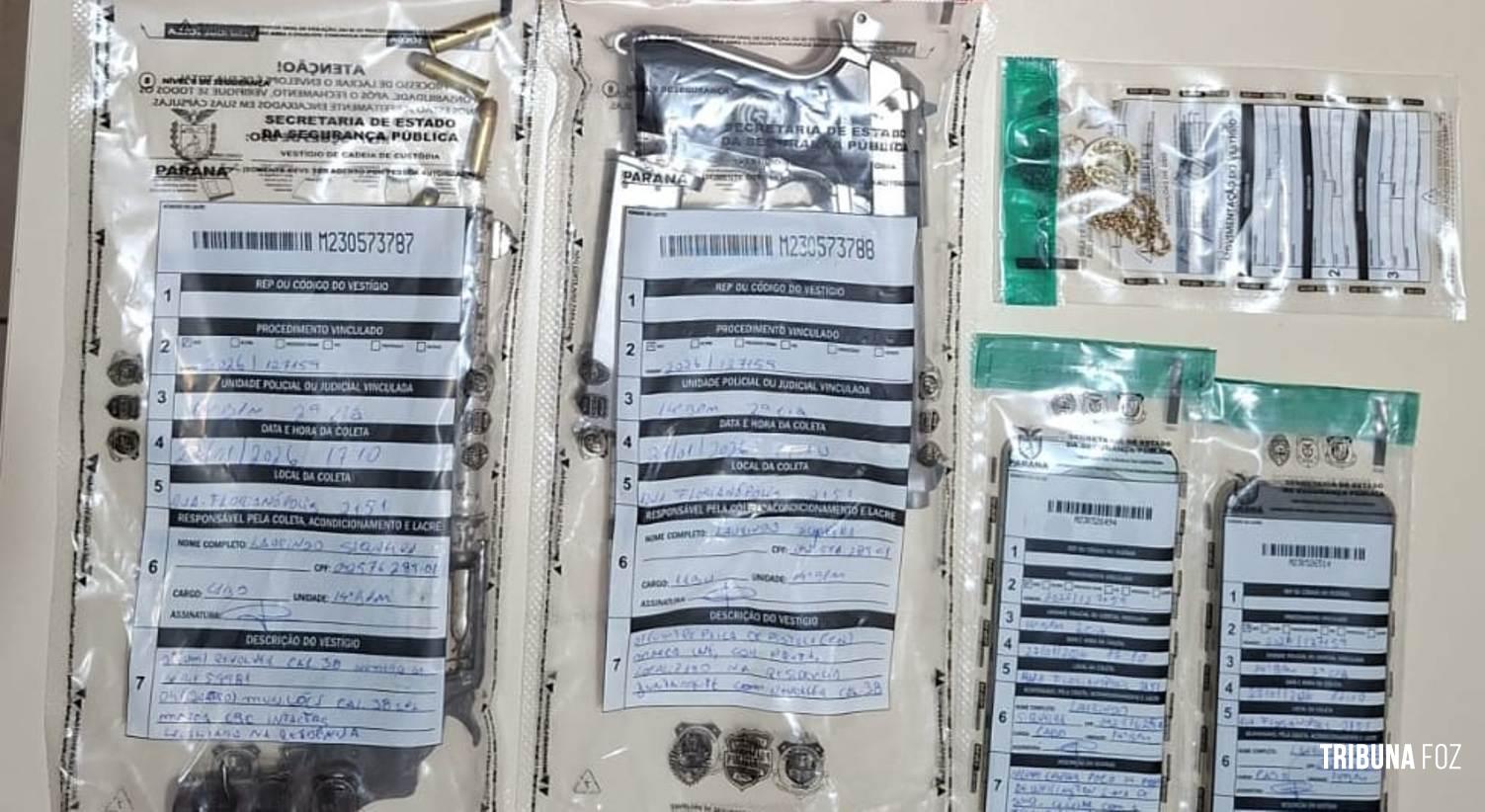 DENARC e ROTAM desarticulam associação criminosa ligada a roubos em Medianeira