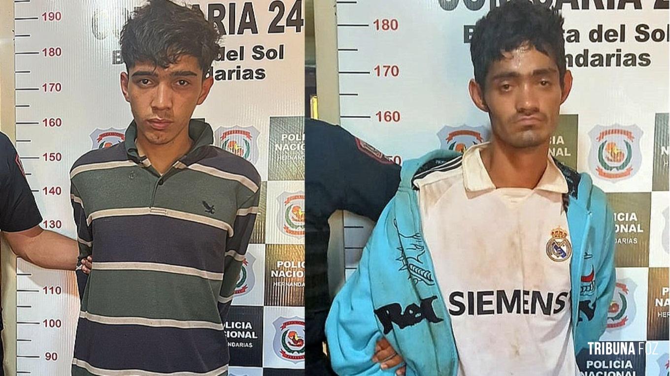 Dois ladrões de motos são presos em Hernandarias, no Paraguai
