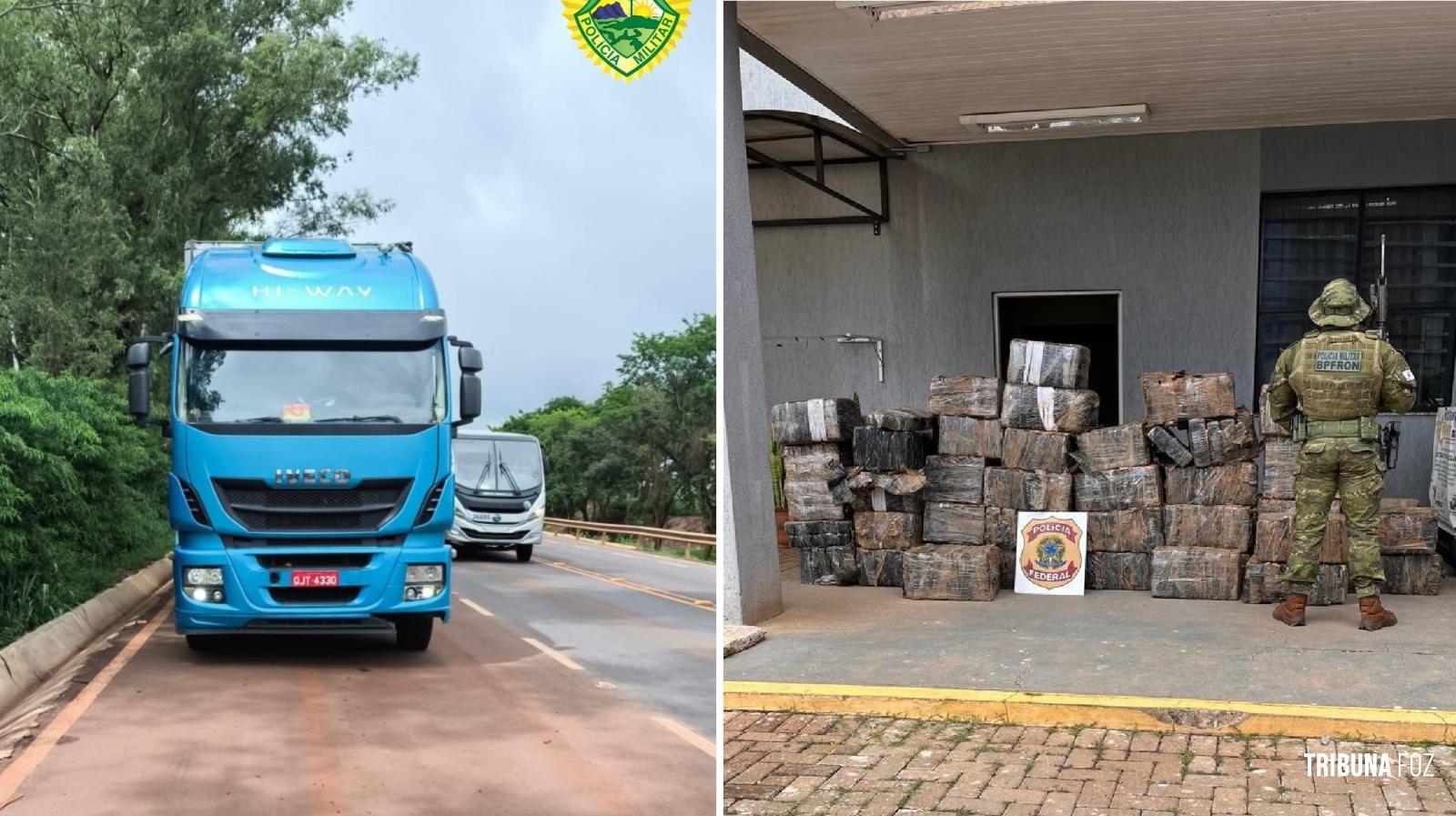 FICCO/PR realiza prisão e apreensão de mais de 1,4 tonelada de drogas em Campo Mourão
