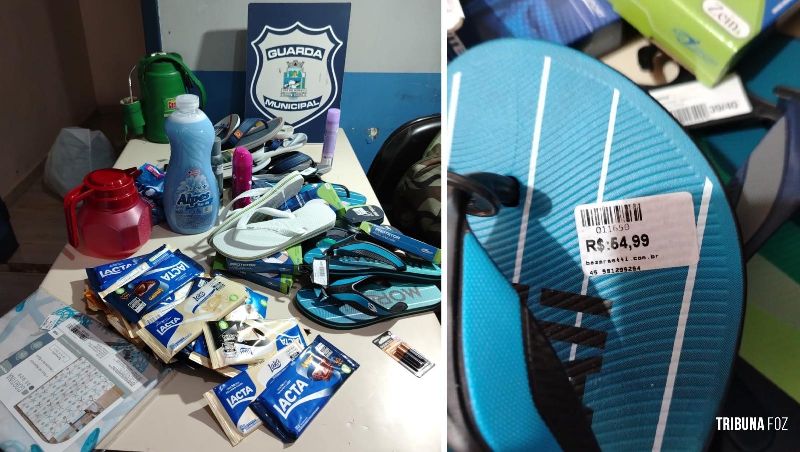 Guarda Municipal prende paraguaios acusados de furto no centro de Foz do Iguaçu 