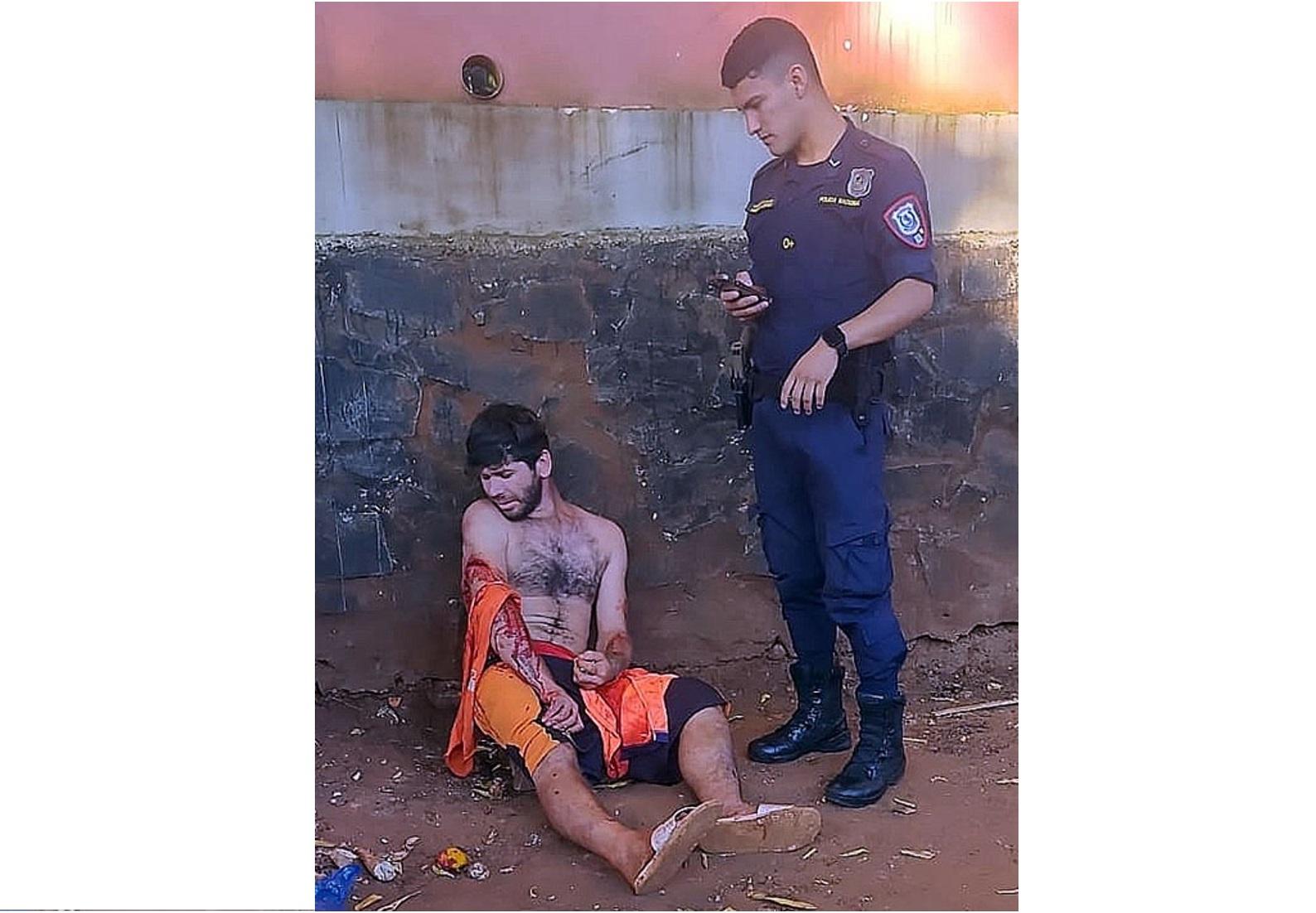 Homem esfaqueado após discussão perto do Mercado em Ciudad del Este