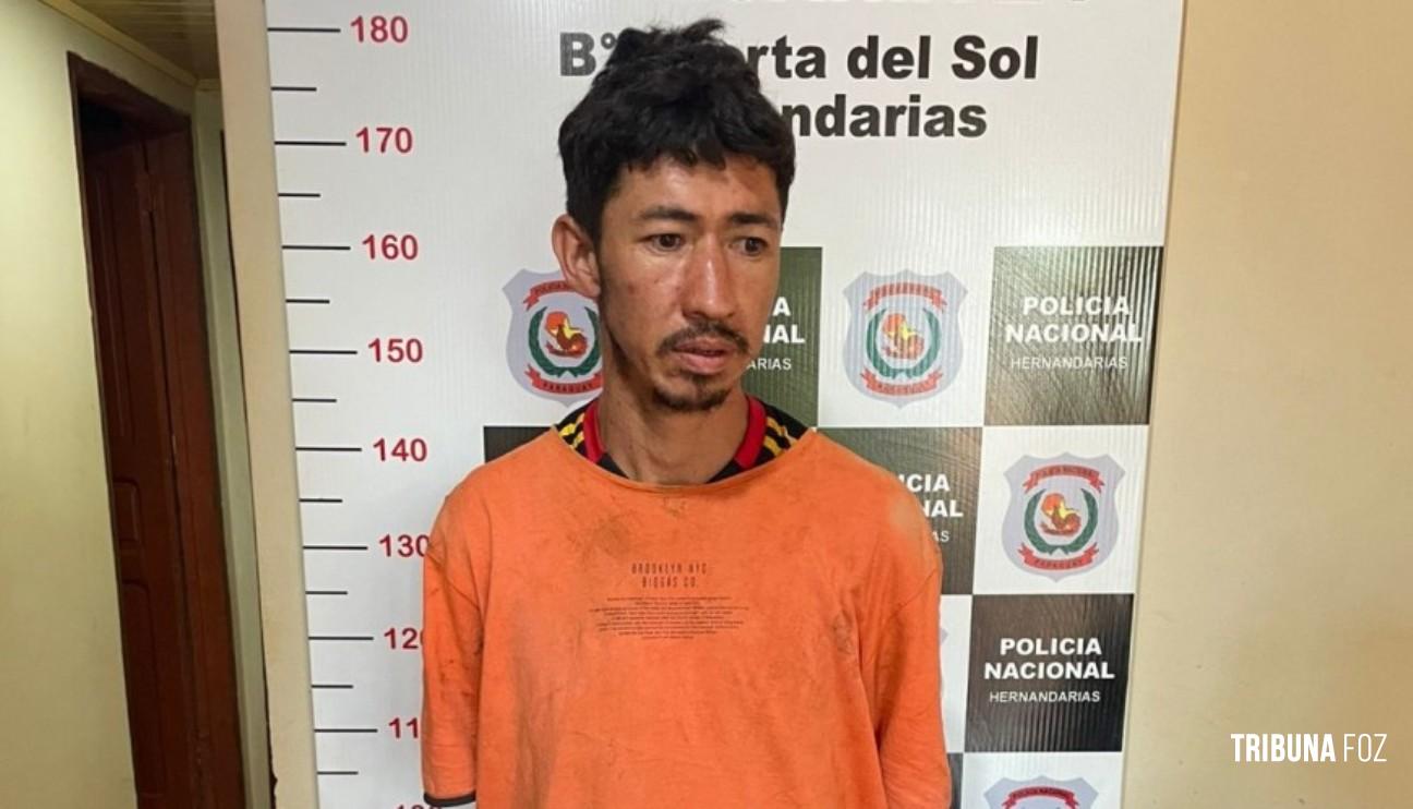 Homem preso após cometer furto em Hernandarias