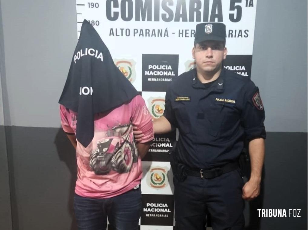 Homem procurado pelo assassinato de trabalhadora em Hernandarias é preso em Minga Porã