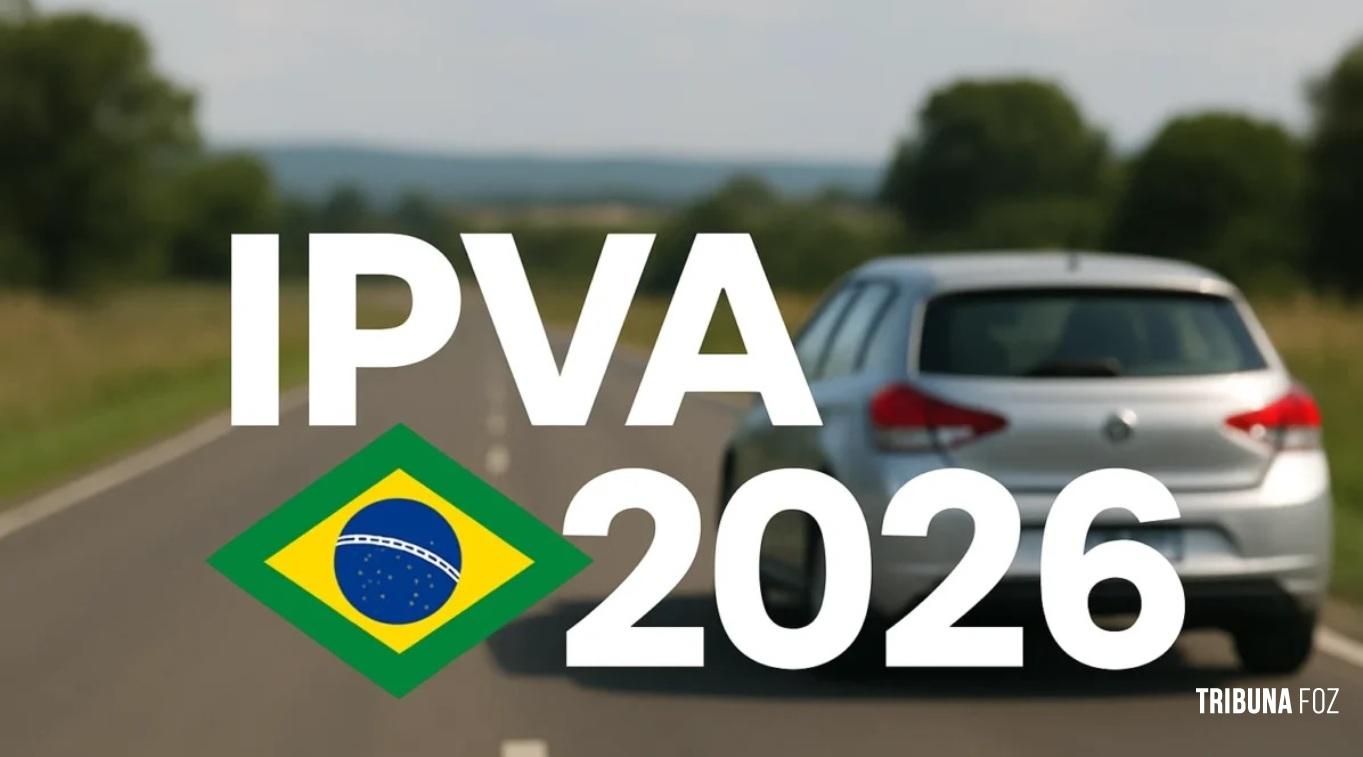 IPVA 2026 no Paraná já pode ser emitido com desconto de 6% à vista