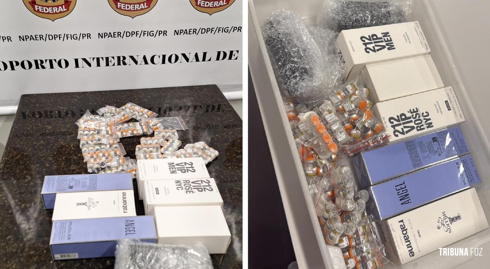 PF prende passageiro com medicamentos proibidos no Aeroporto Internacional de Foz do Iguaçu