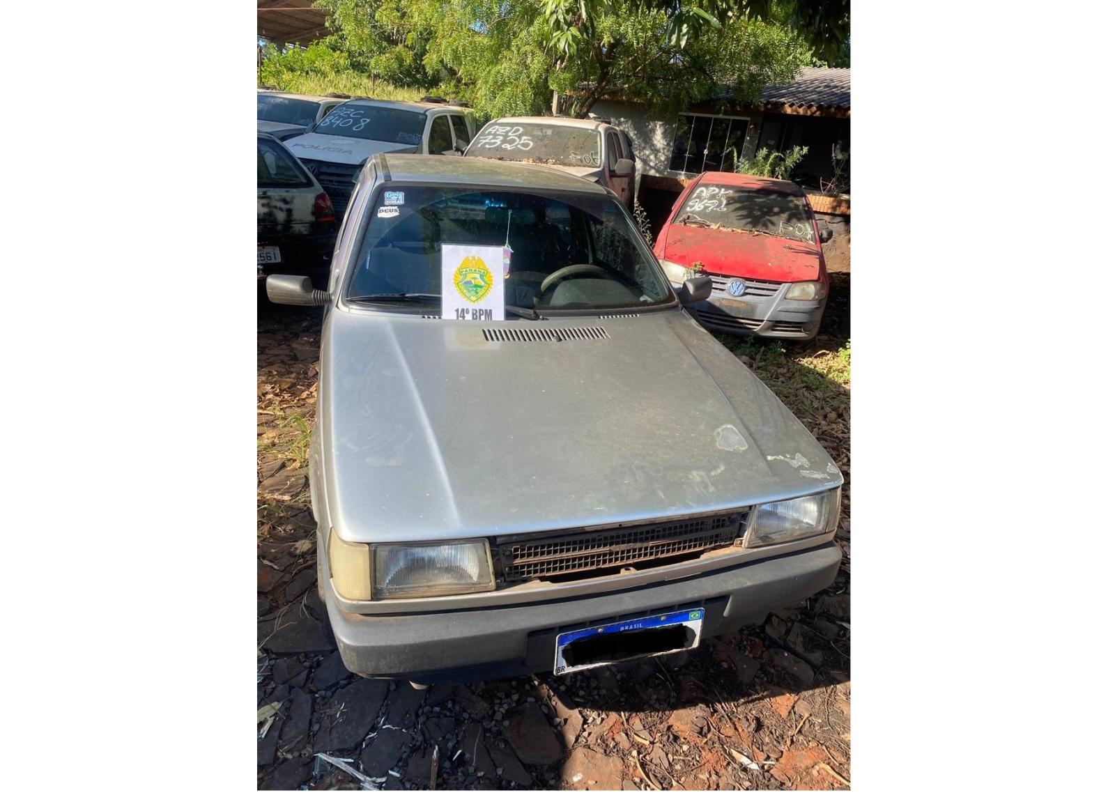 Polícia Militar recupera veículo furtado no bairro Vila Portes