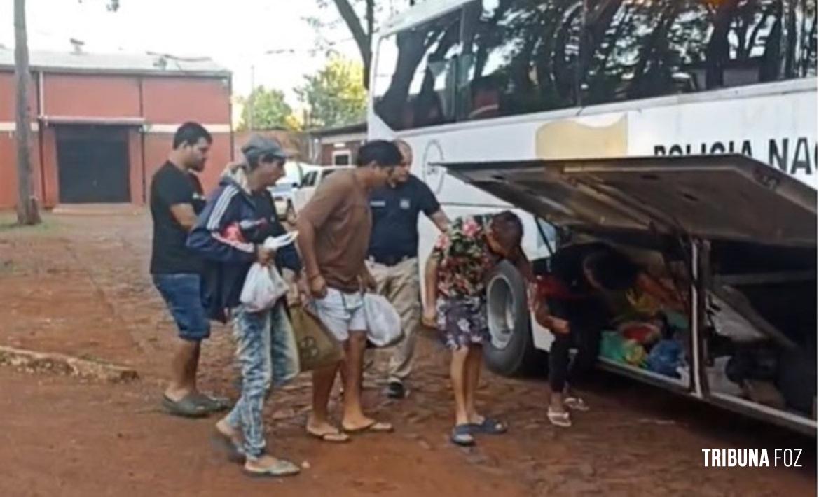 Polícia Nacional do Paraguai transfere 11 presos de Ciudad del Este para Coronel Oviedo