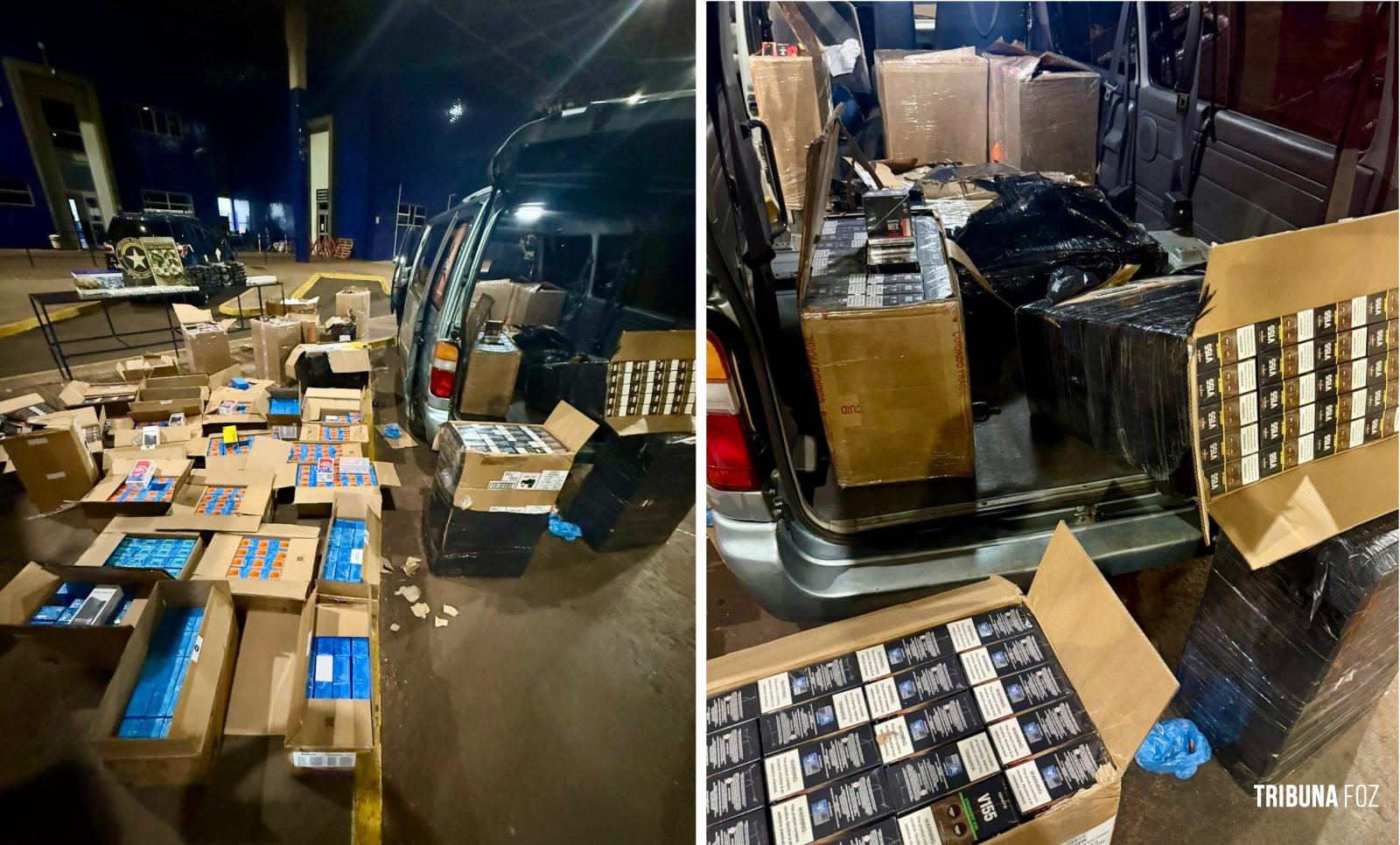 Receita Federal de Foz do Iguaçu retém mais de 1 milhão e meio de reais em mercadorias contrabandeadas na Ponte da Amizade