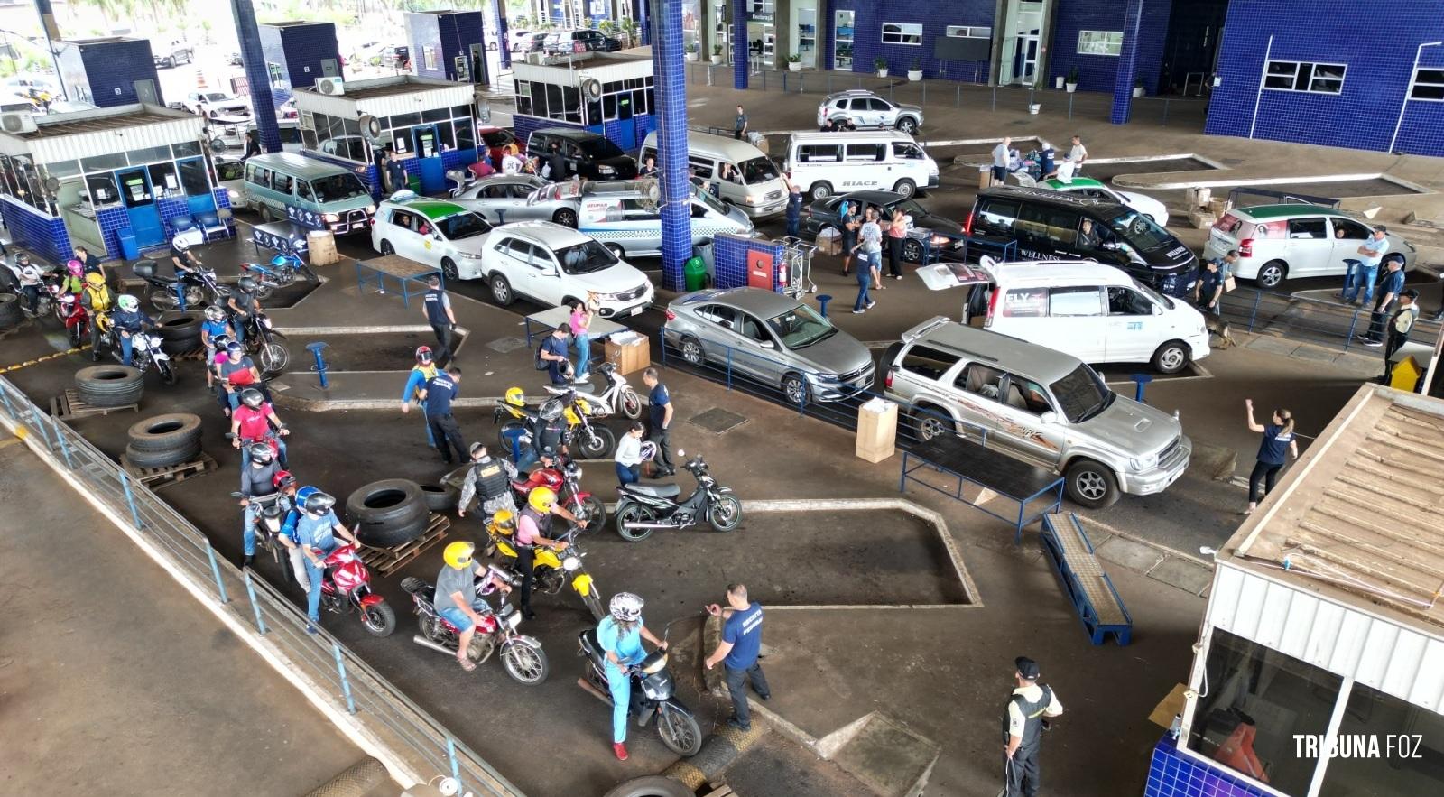 Brasil implementa novo sistema de controle para combater contrabando em pequena escala na Ponte da Amizade