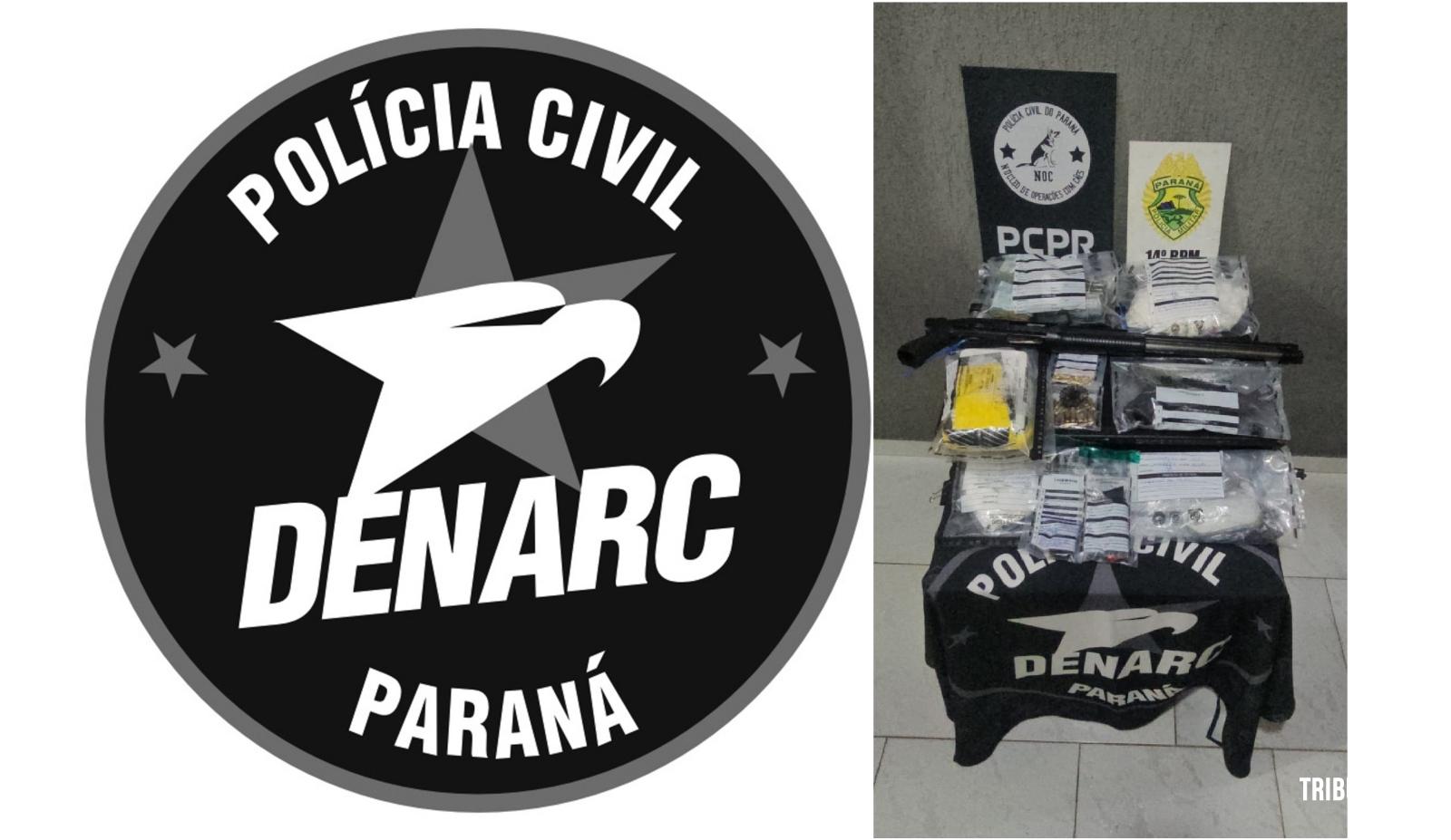 DENARC desarticula pontos de tráfico de drogas no bairro Morumbi e apreende cocaína e armamentos
