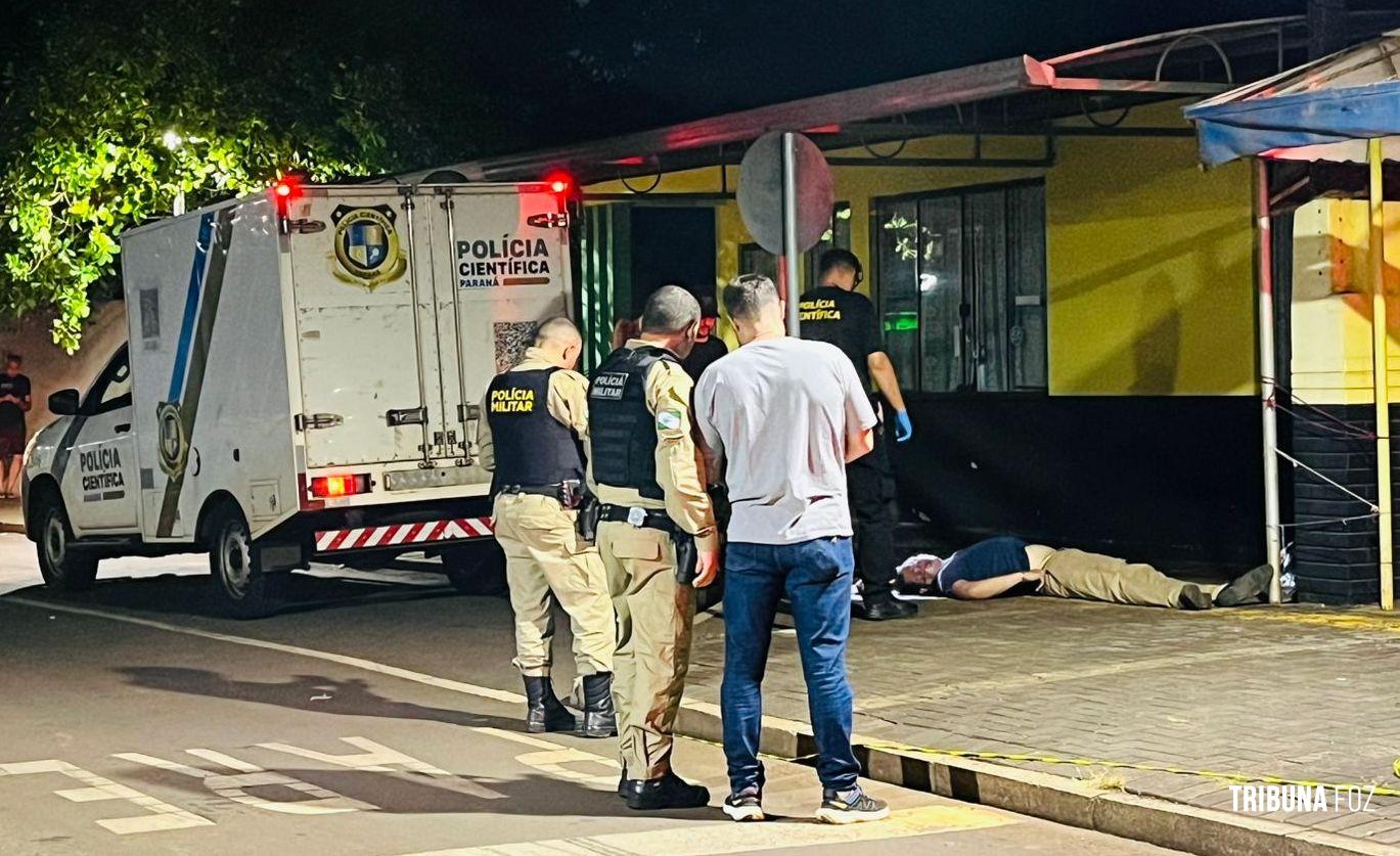 Engenheiro civil é morto a tiros no centro de Santa Terezinha de Itaipu