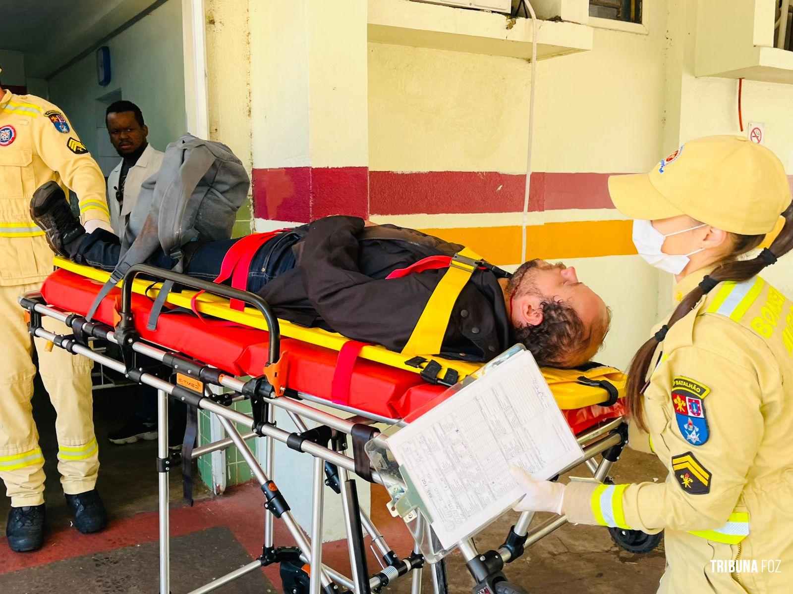 Homem é agredido a pauladas na Av. República Argentina e socorrido em estado grave