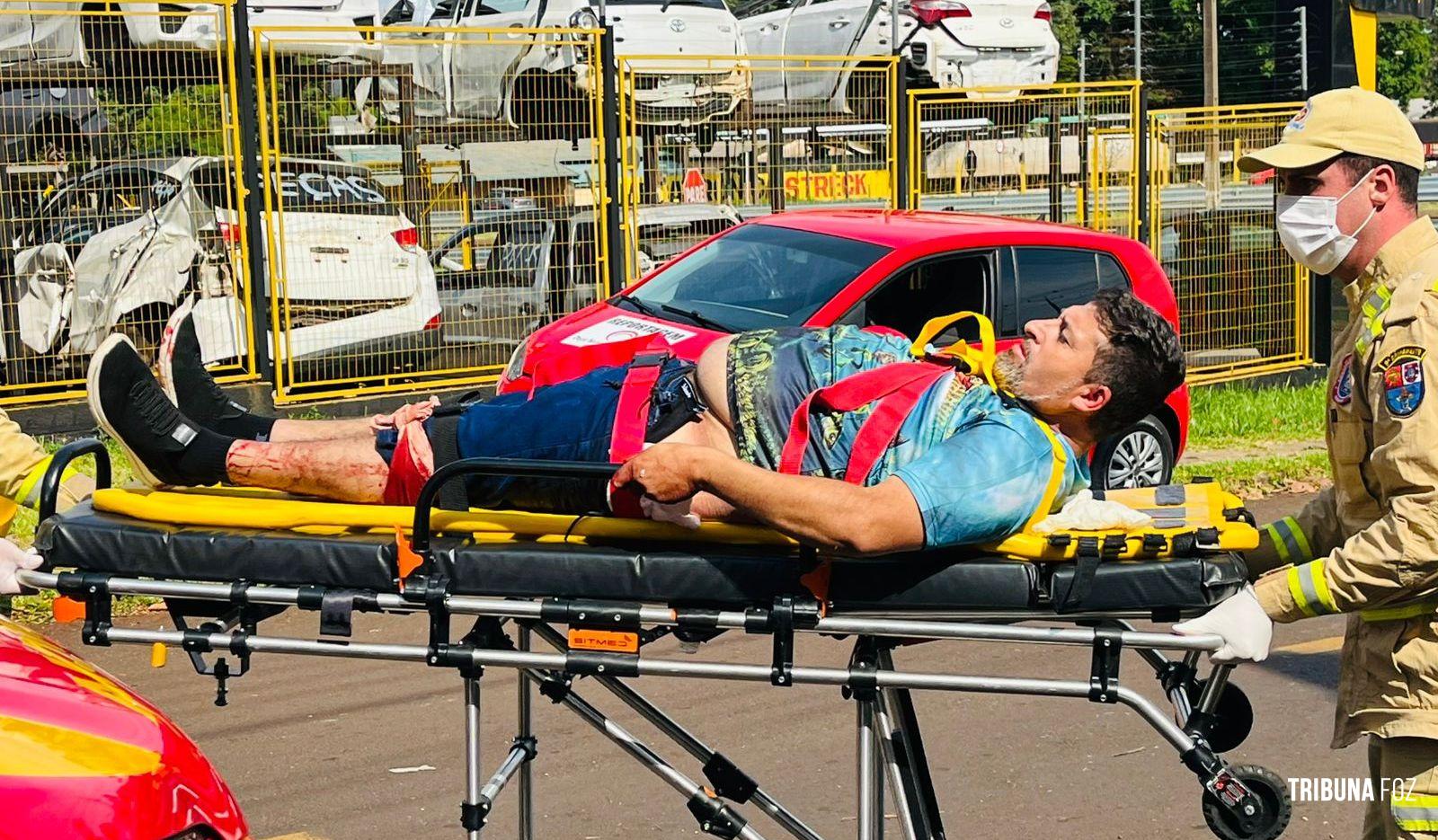 Homem é esfaqueado durante assalto no Portal da Foz