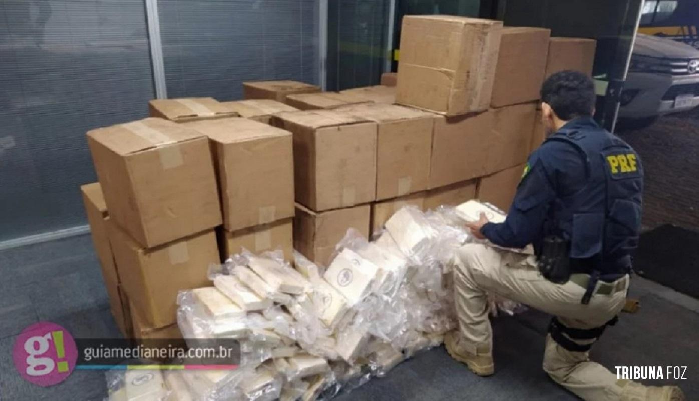 Operação para prender traficantes envolvidos na maior apreensão de cocaína já registrada em SC aconteceram em Foz do Iguaçu, Medianeira, Céu Azul e Matelândia