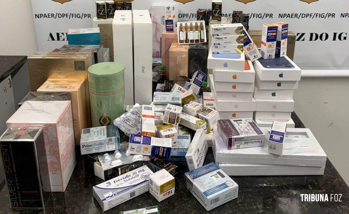 PF intensifica fiscalização no Aeroporto Internacional de Foz do Iguaçu