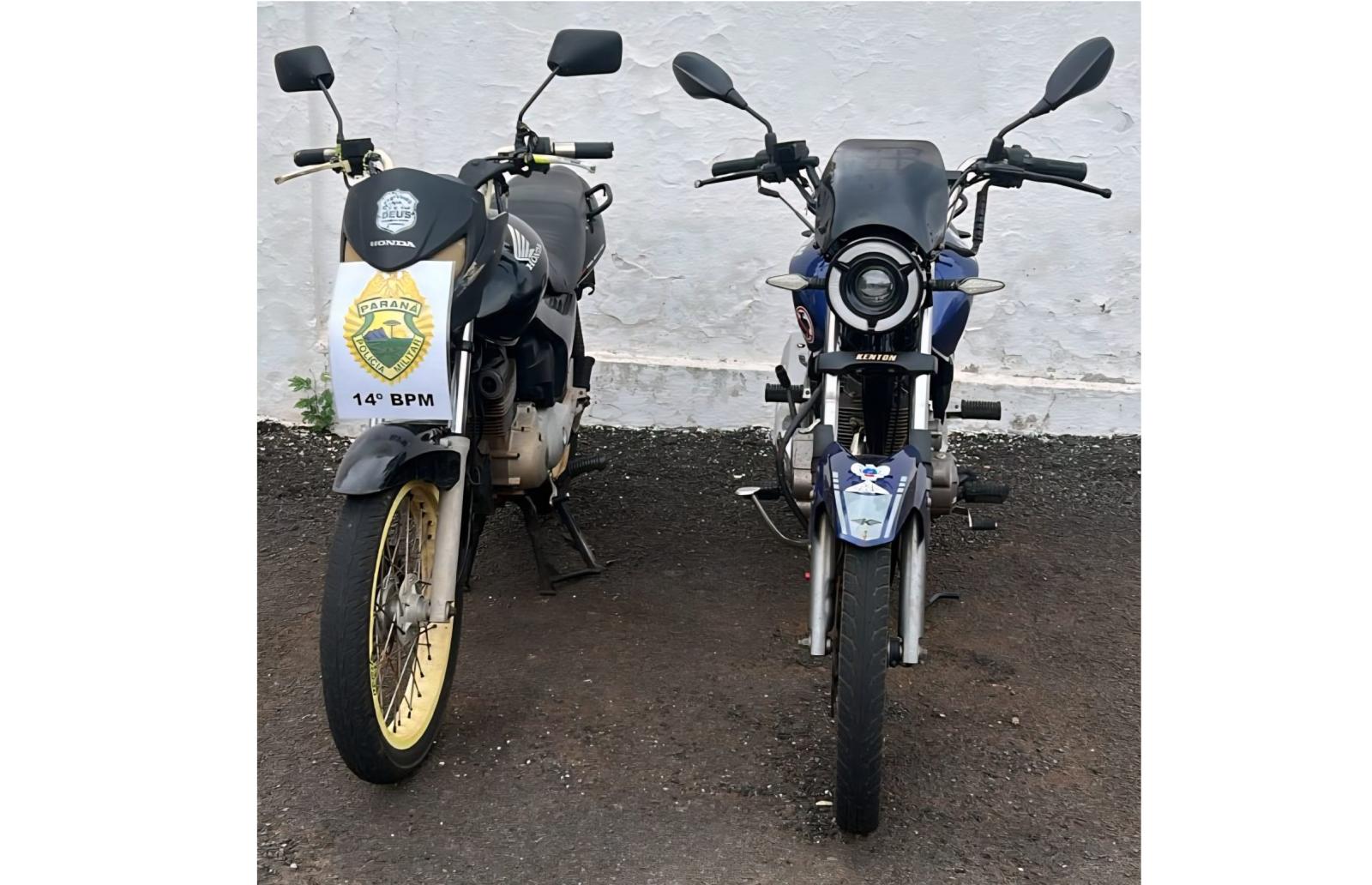 PM prende dois indivíduos e recupera motocicleta furtada no bairro Vila Paraguaia em Foz do Iguaçu