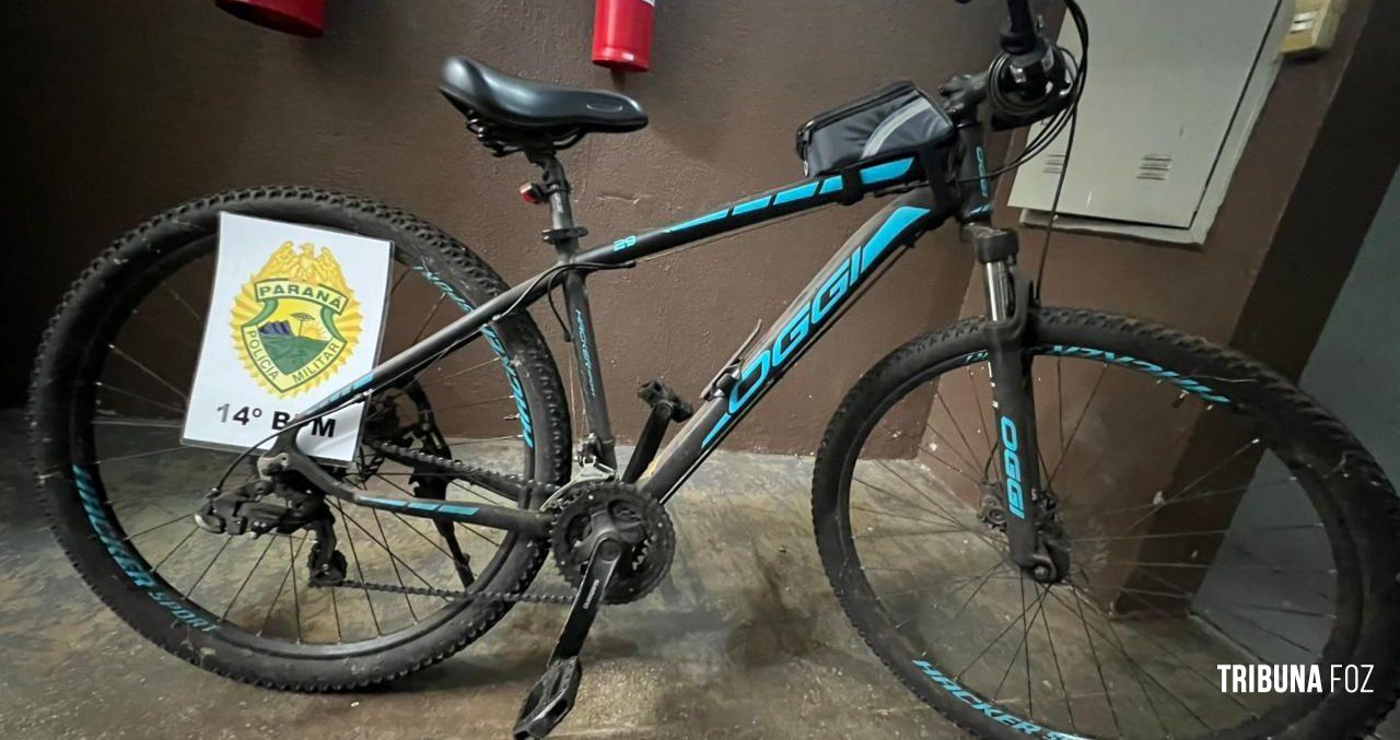 PM prende indivíduo por furto e recupera duas bicicletas na Vila Yolanda em Foz do Iguaçu