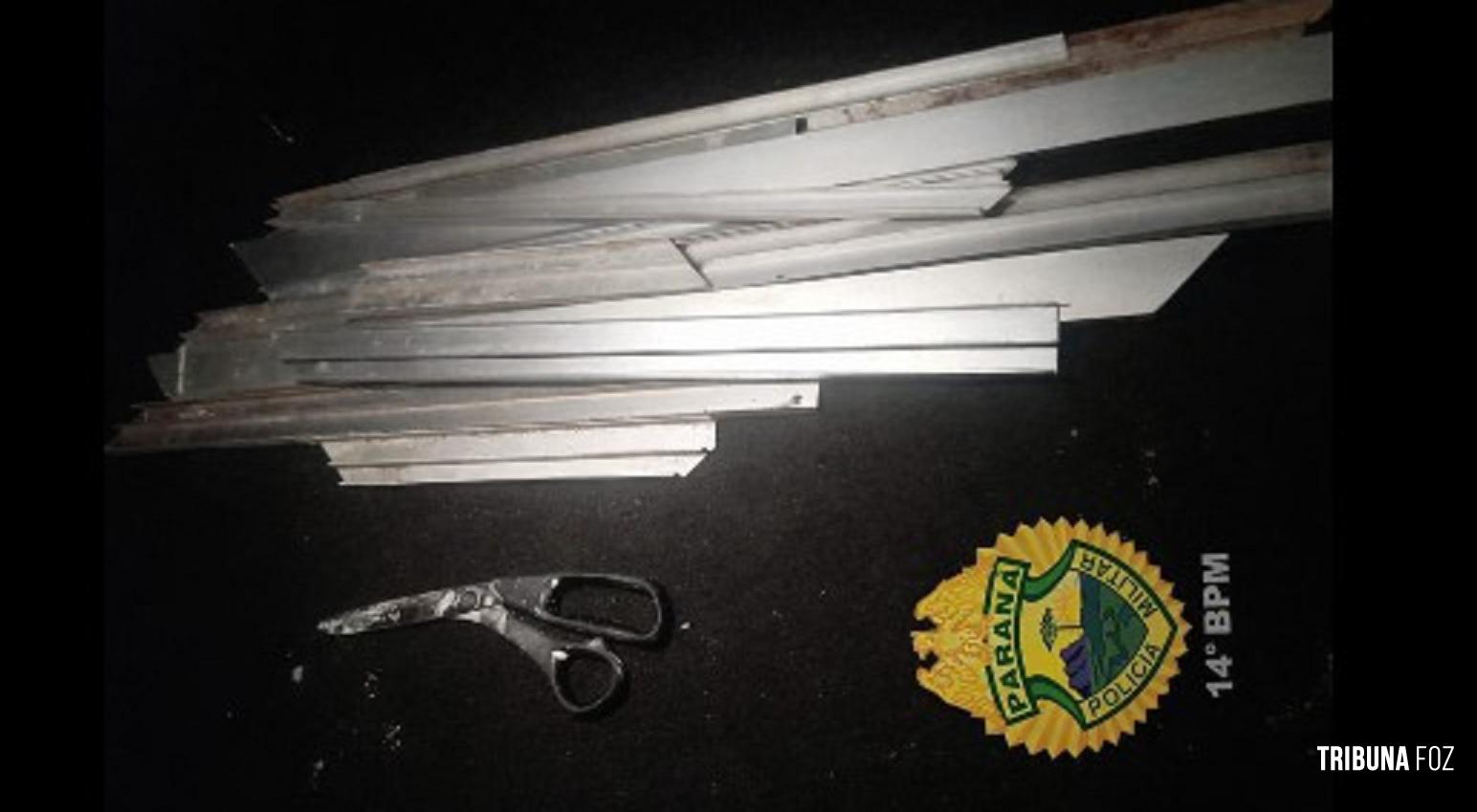 PM prende suspeito por tentativa de furto em edifício no centro de Foz do Iguaçu durante a madrugada