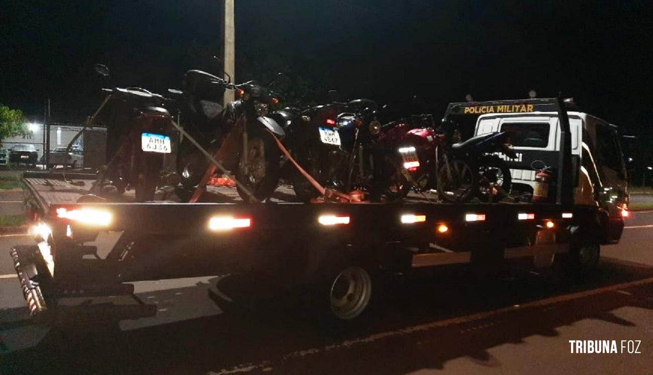 PM realiza Operação Lei Seca e apreende arma de fogo em Foz do Iguaçu