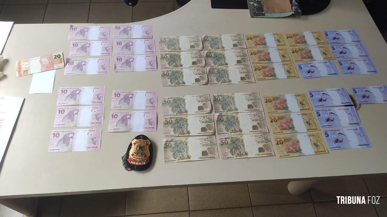 Policia Federal apreende dois menores com cédulas falsas em Medianeira