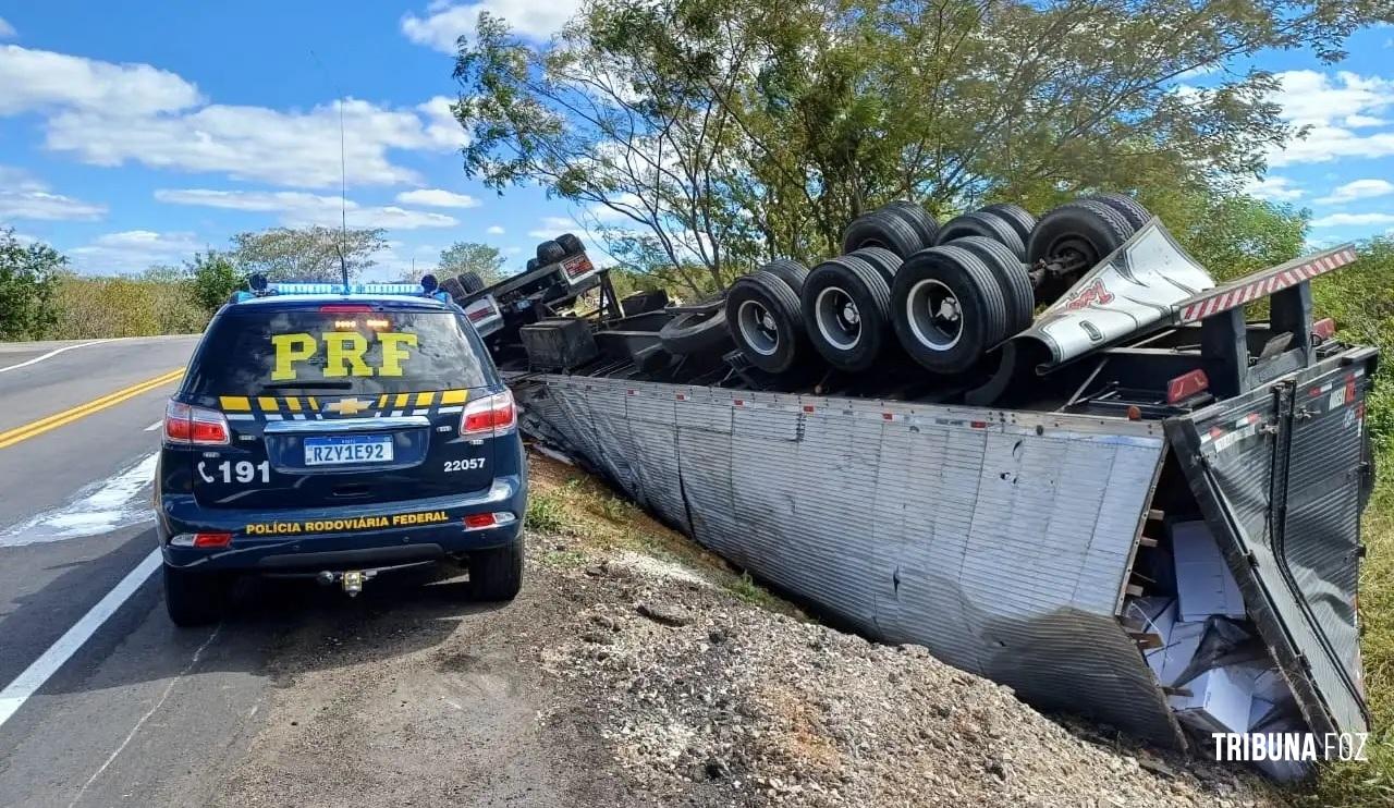 PRF: Quase 44% das mortes nas estradas envolvem veículos de carga