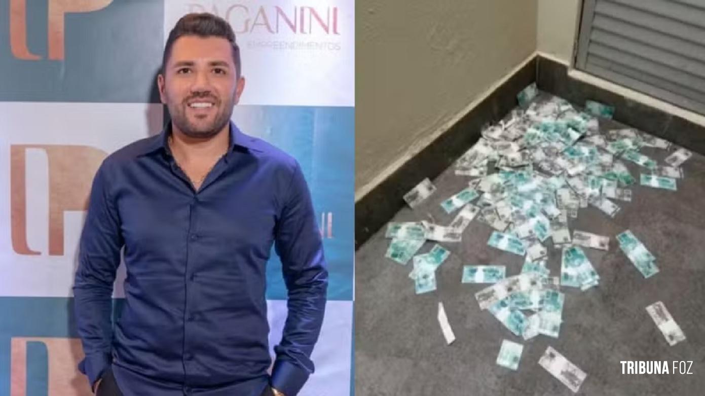 Quem é empresário paranaense investigado por jogar mala com mais de R$ 400 mil pela janela em Balneário Camboriú