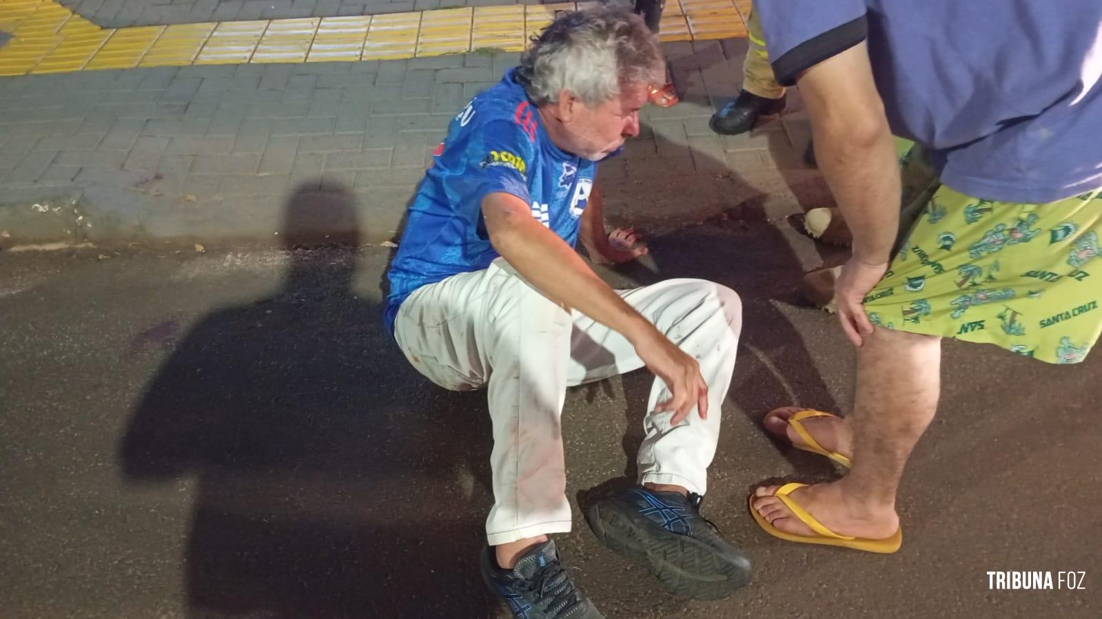 Siate socorre vítima de queda na Av. General Meira