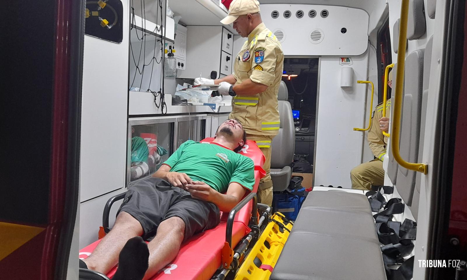 Trabalhador sofre acidente de trabalho no Bairro Porto Meira