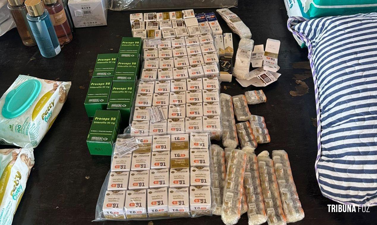 Turista é presa com carga de tirzepatida oculta em bagagem na Ponte da Amizade