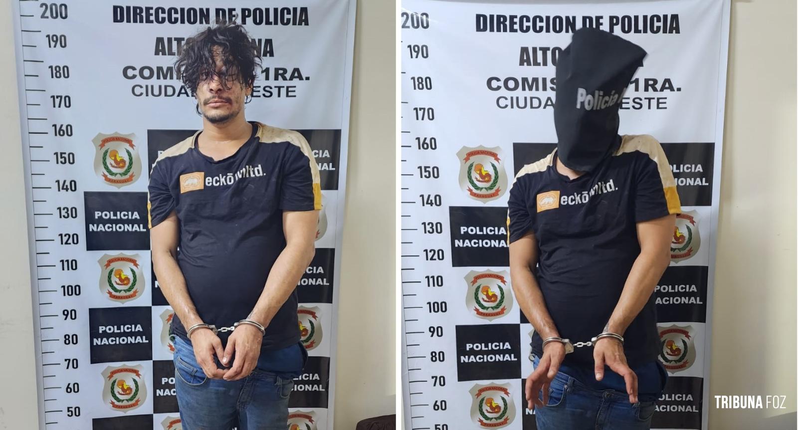 Brasileiro é preso no Paraguai durante a madrugada por arruaça, perturbação e resistência a prisão