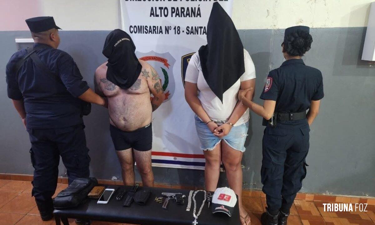 Casal é preso após ataque a tiros contra menores em Santa Rita, no Paraguai