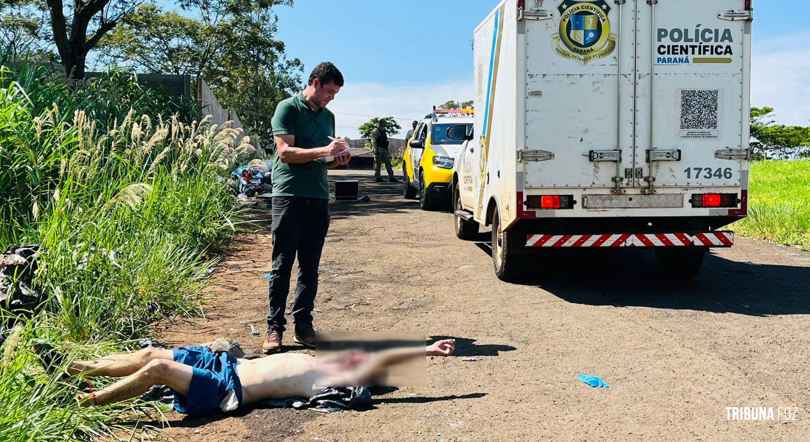 Corpo de homem com sinais de estrangulamento é encontrado em Foz do Iguaçu