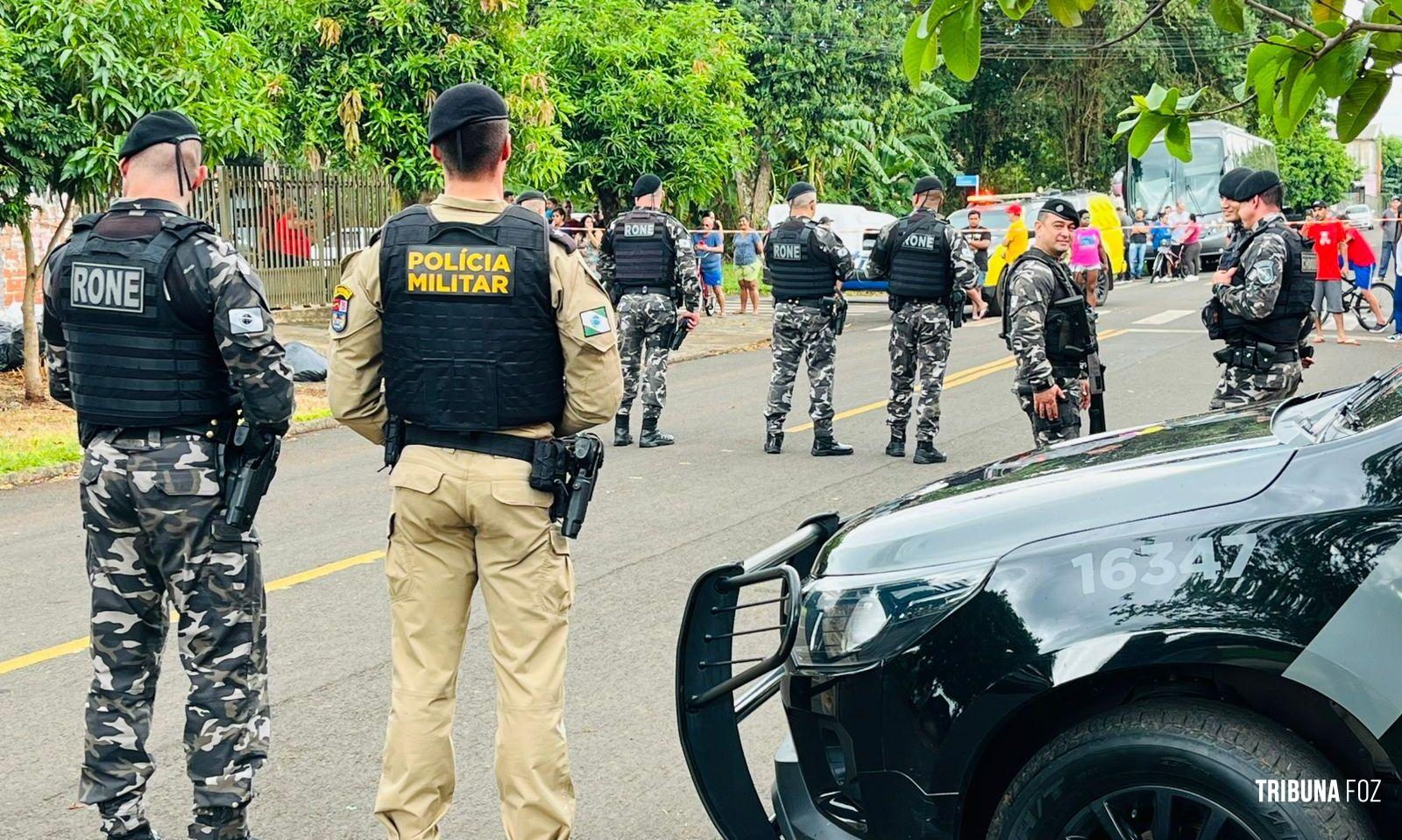 Dois confrontos com a Polícia terminam com dois suspeitos mortos em Santa Terezinha de Itaipu