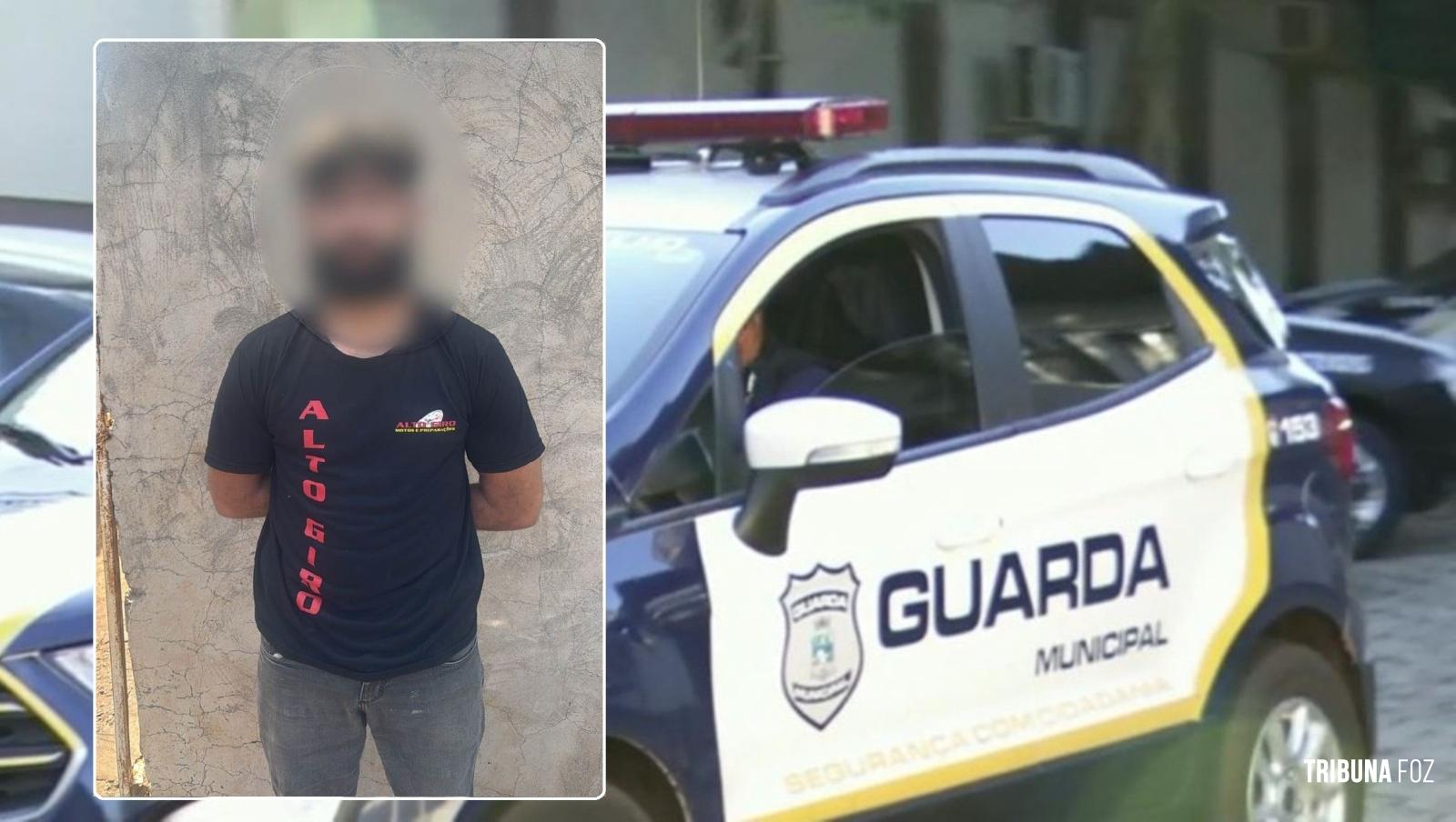 Guarda Municipal cumpre Mandado de Prisão no Jardim Bela Vista em Foz do Iguaçu