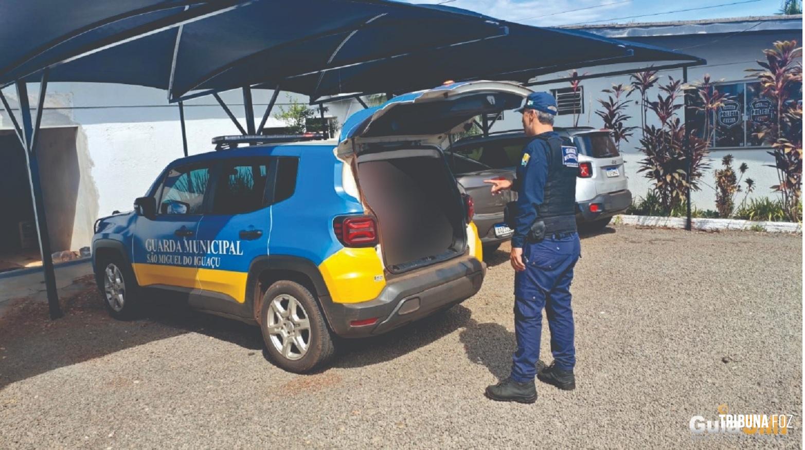 Guarda Municipal recupera produto furtado e encaminha suspeito à delegacia em São Miguel do Iguaçu