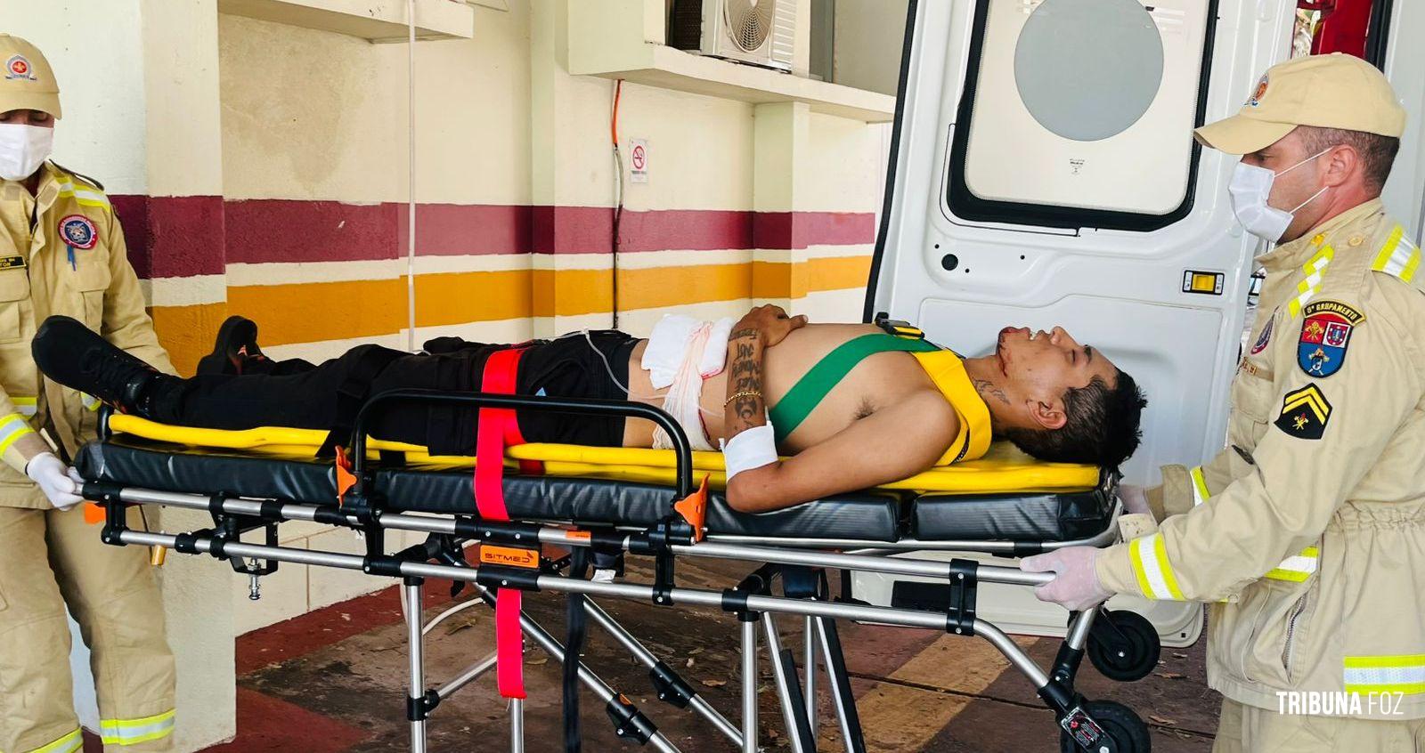 Homem é esfaqueado no Centro Pop e levado em estado gravíssimo ao Hospital Municipal