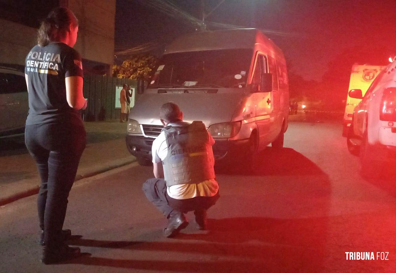 Homem morre após ser atropelado por van durante a madrugada no Jardim São Paulo