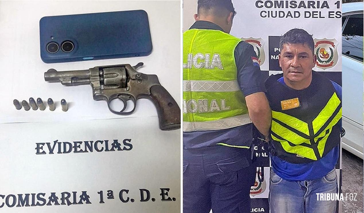 Perigoso assaltante de motocicleta conhecido como "Perereka" é preso em Ciudad Del Este
