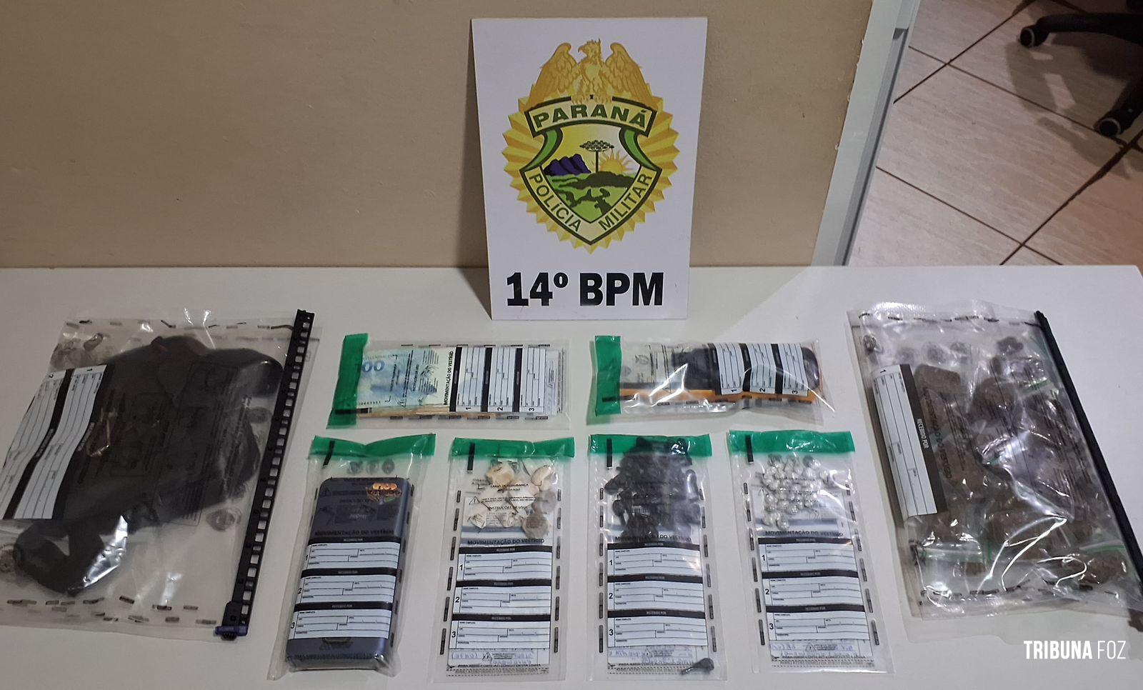 PM prende homem por tráfico de drogas em Medianeira