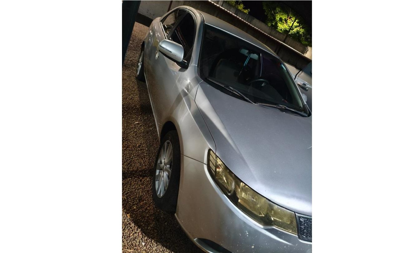 PM recupera veículo após roubo e apreende arma de fogo em Santa Terezinha de Itaipu