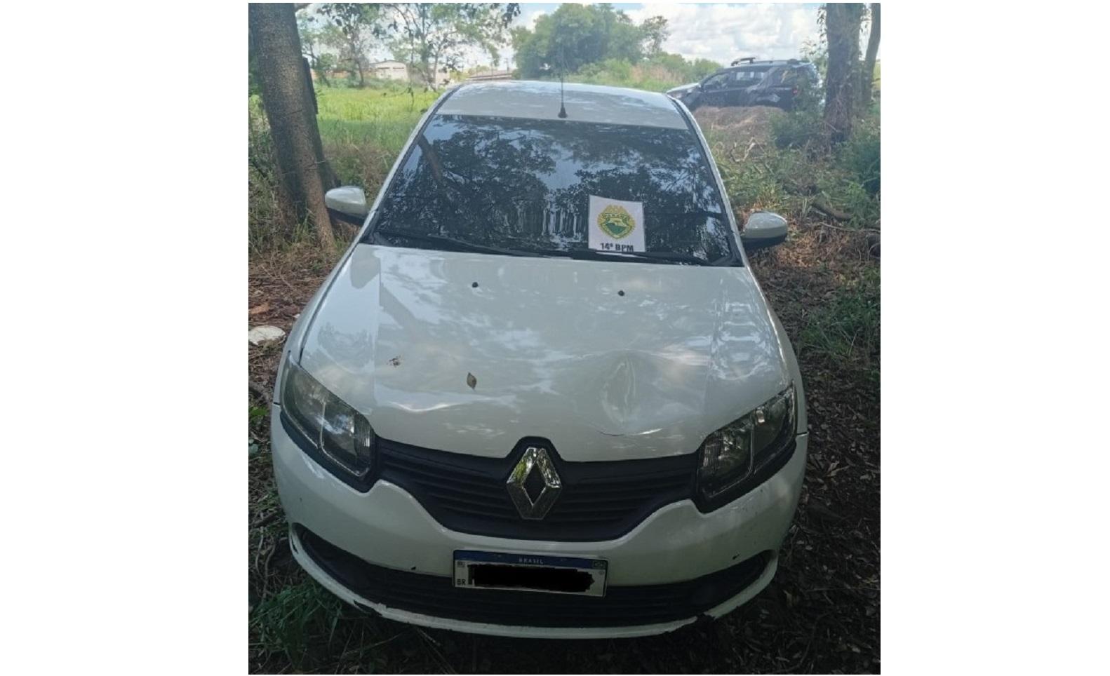 PM recupera veículo furtado no Jardim Jupira em Foz do Iguaçu