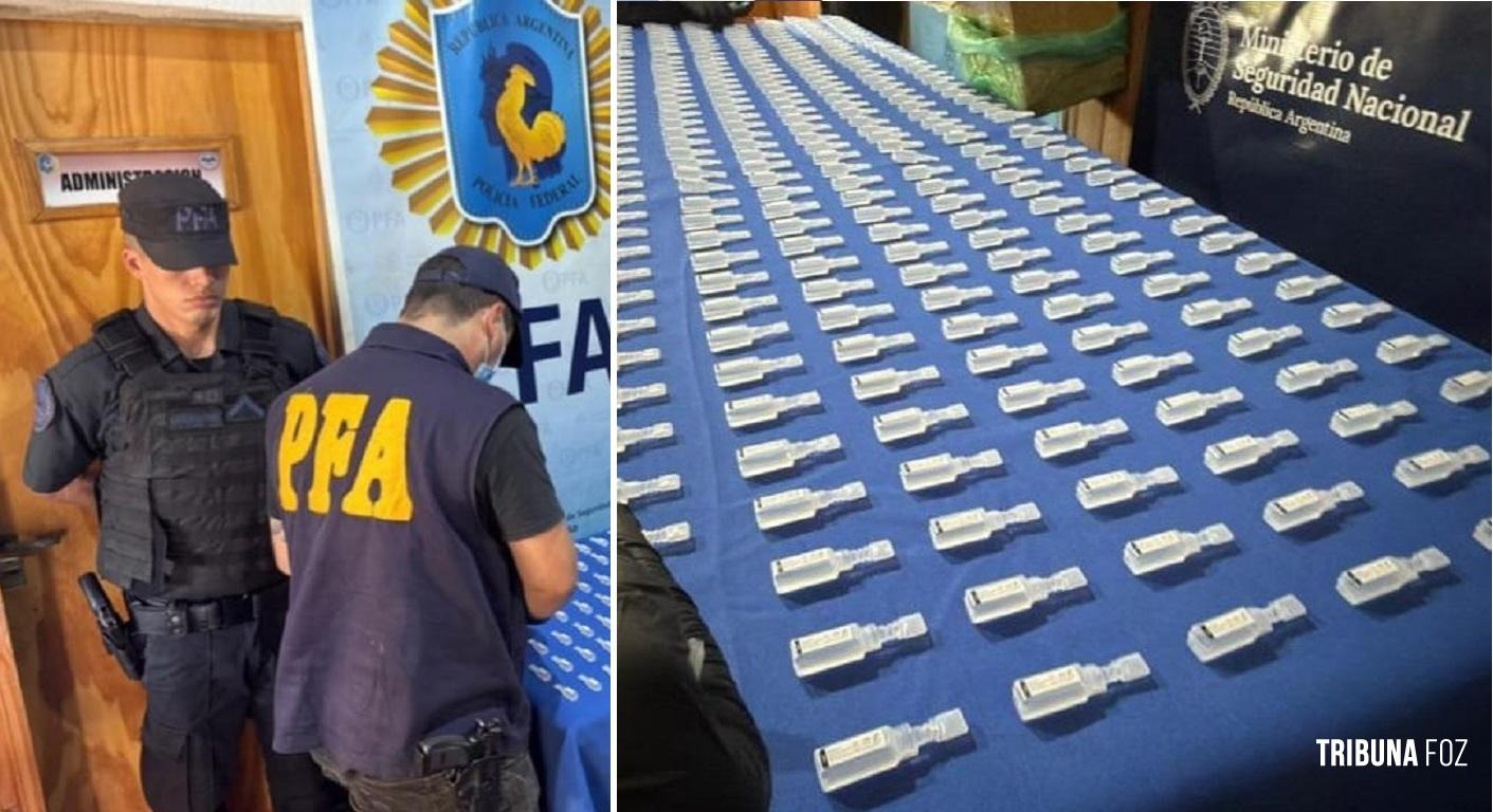 Polícia Federal Argentina apreende carga de Fentanil avaliada em milhões