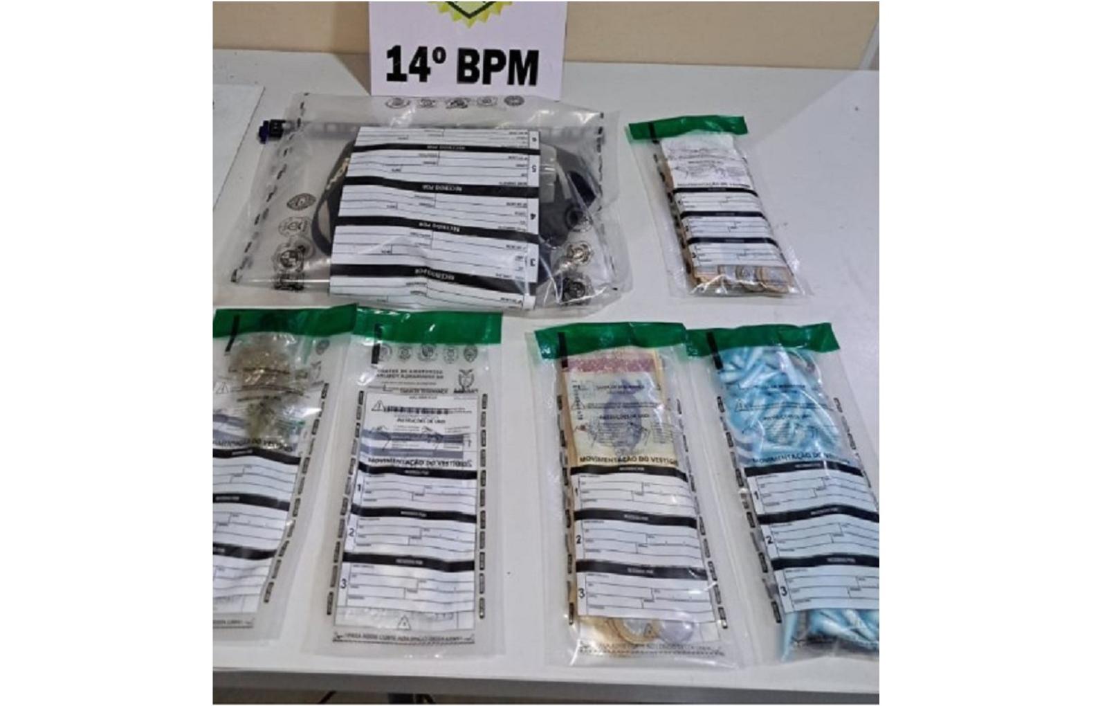 Policia Militar prende suspeito por tráfico de drogas em Medianeira